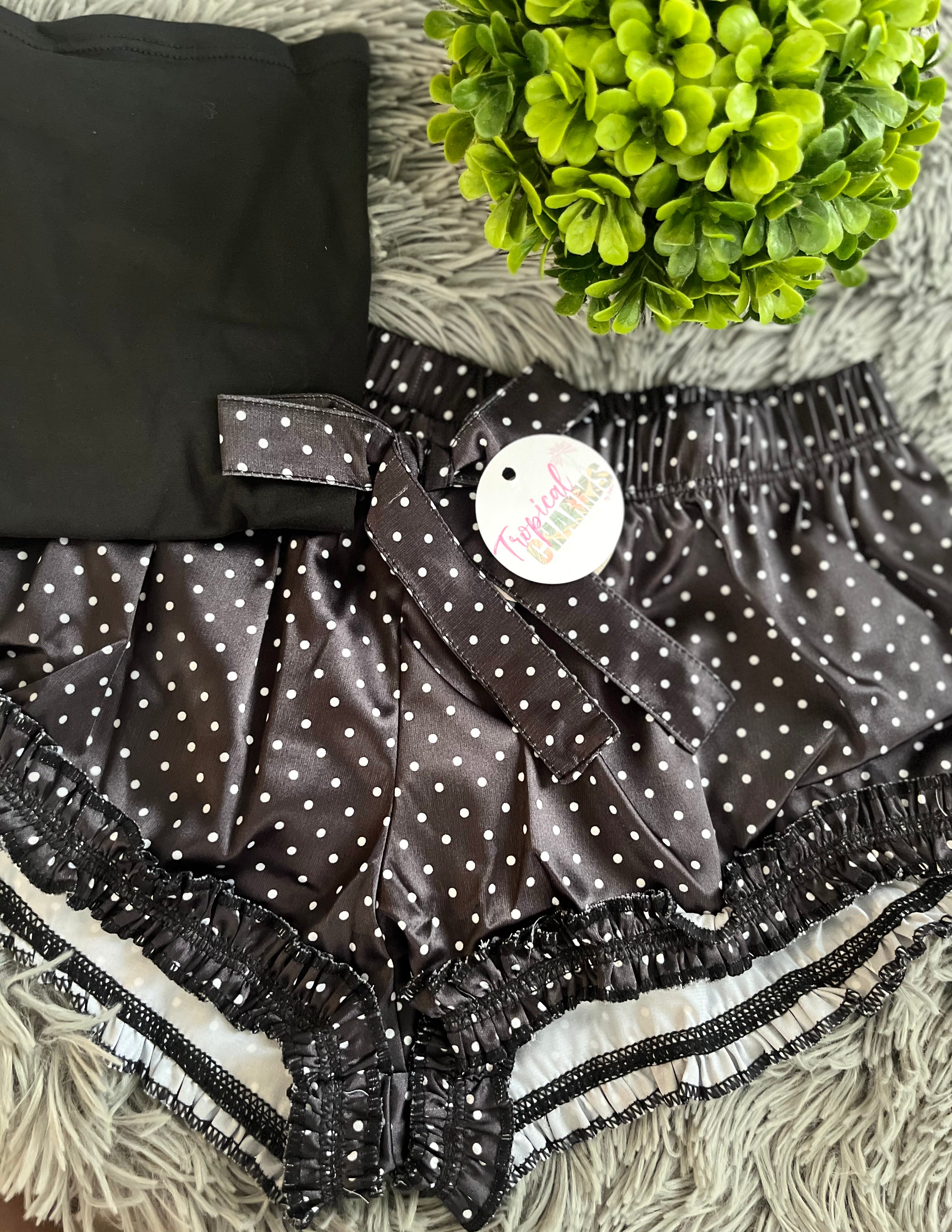 Satin sexy set