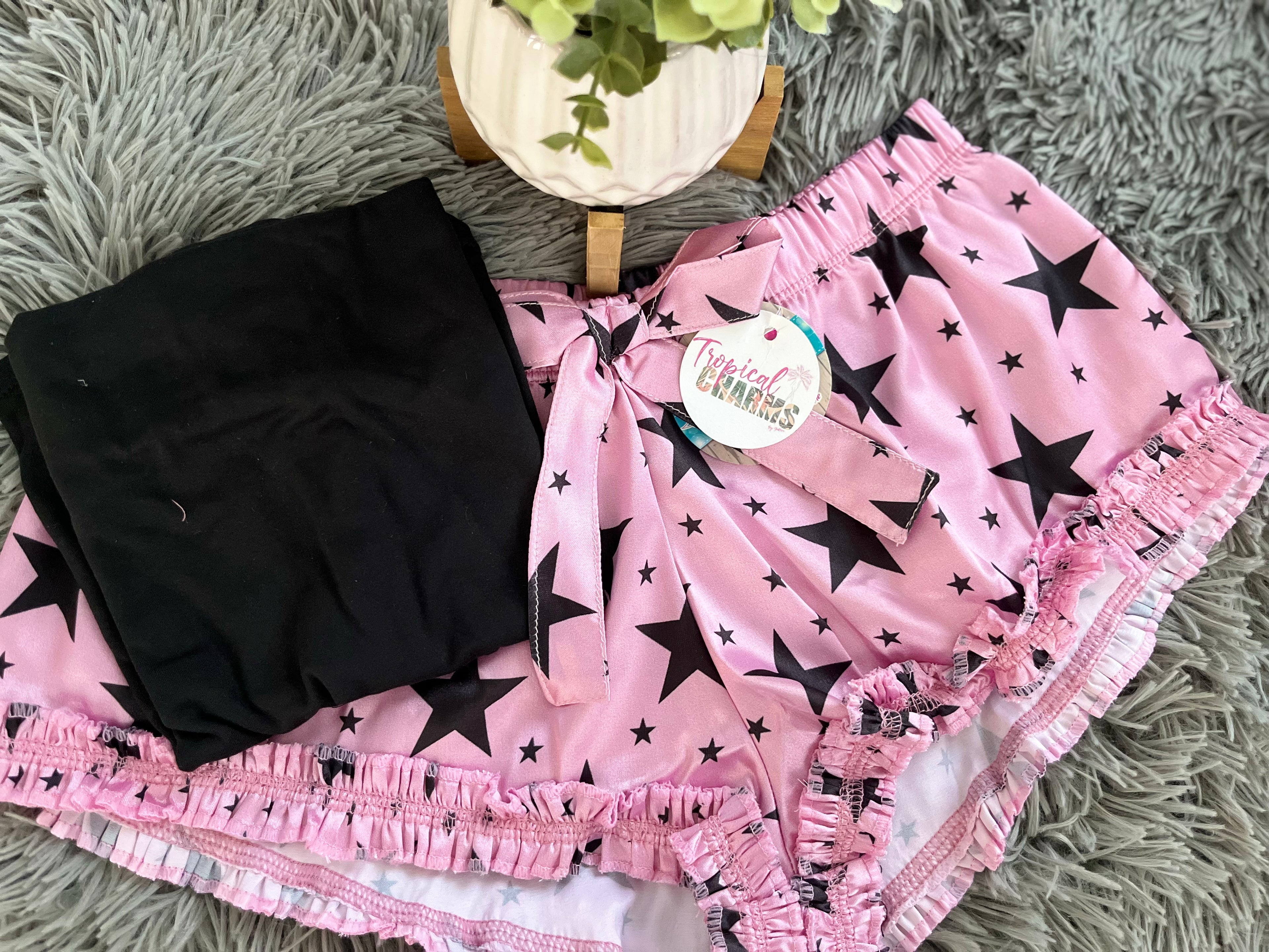Satin sexy set