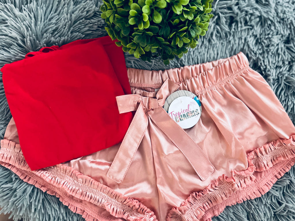 Satin sexy set