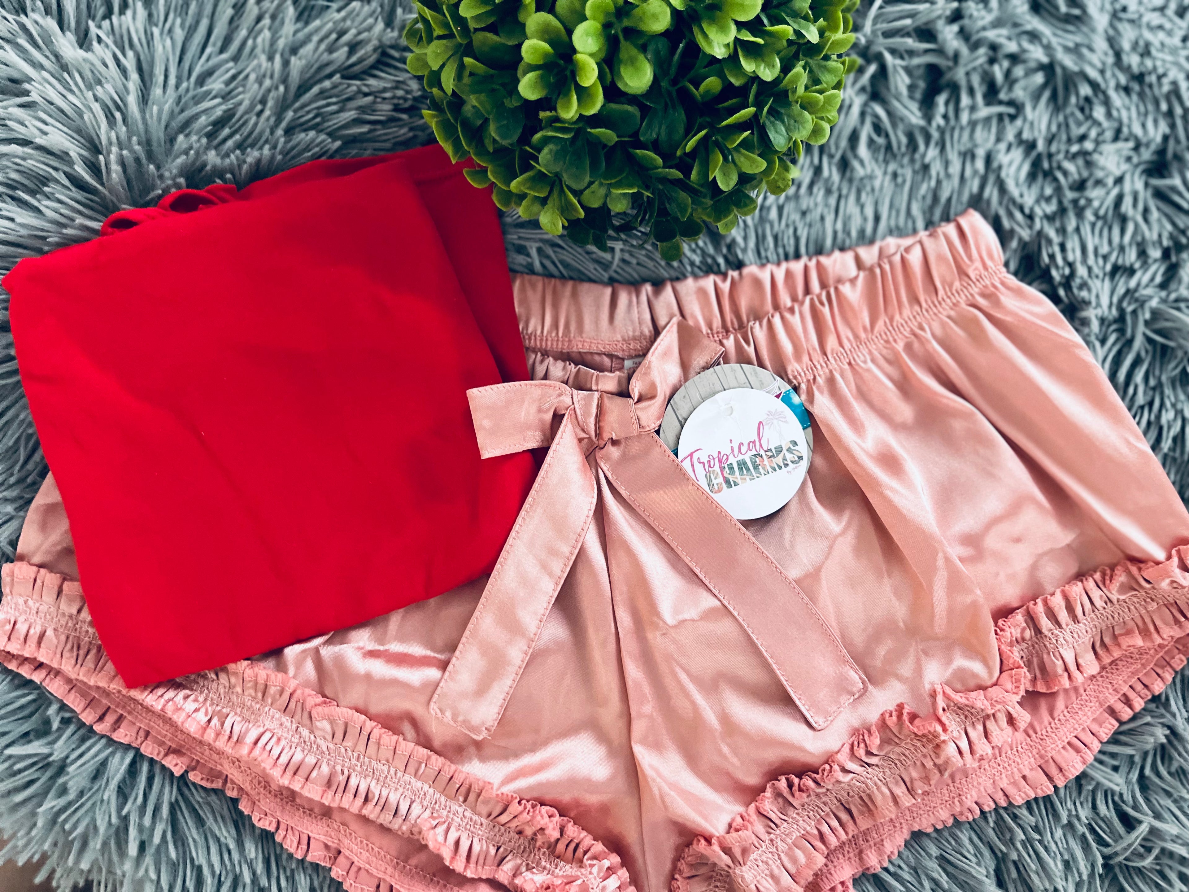 Satin sexy set